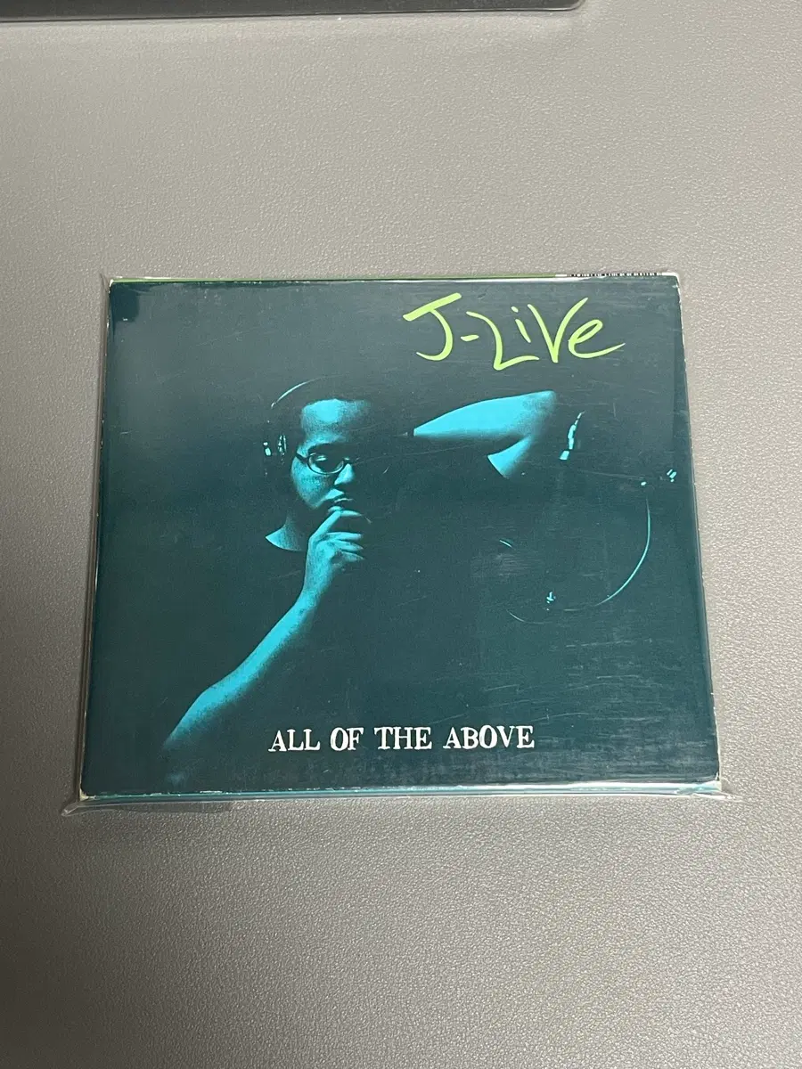 J-LIVE ALL OF THE ABOVE 힙합시디 CD 아웃케이스 포함