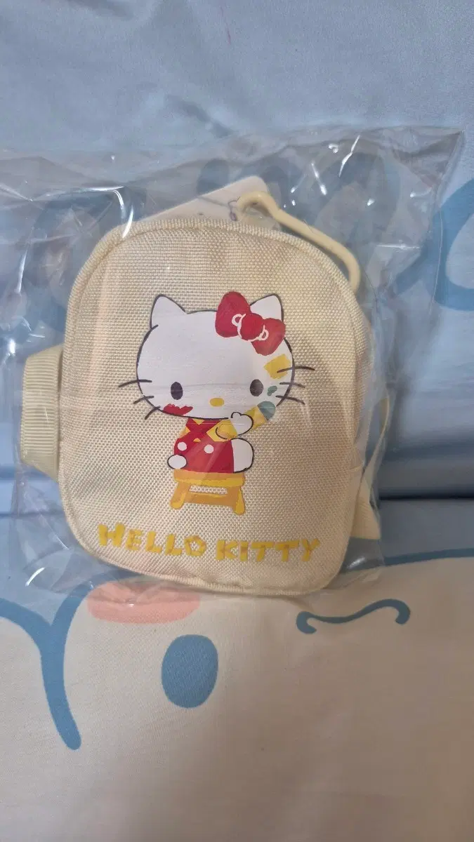 키티장바구니 키링 새상품