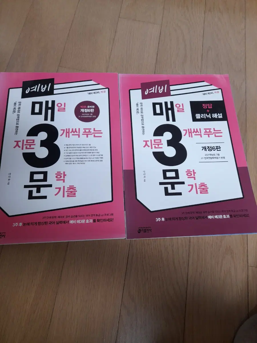 매일 3개씩 푸는 문학 기출 문제집