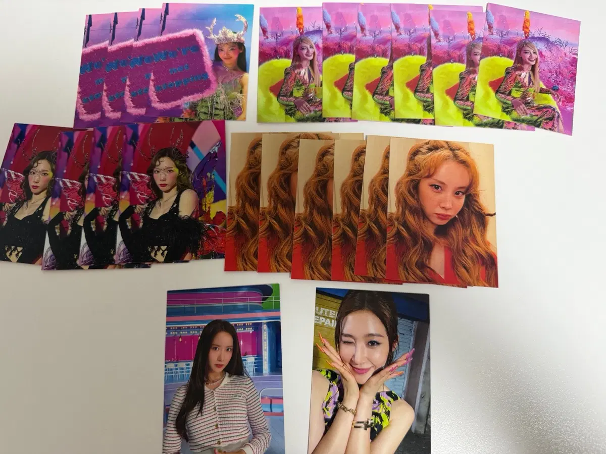 소녀시대 15주년 포에버원 일본 영통 특전 포카