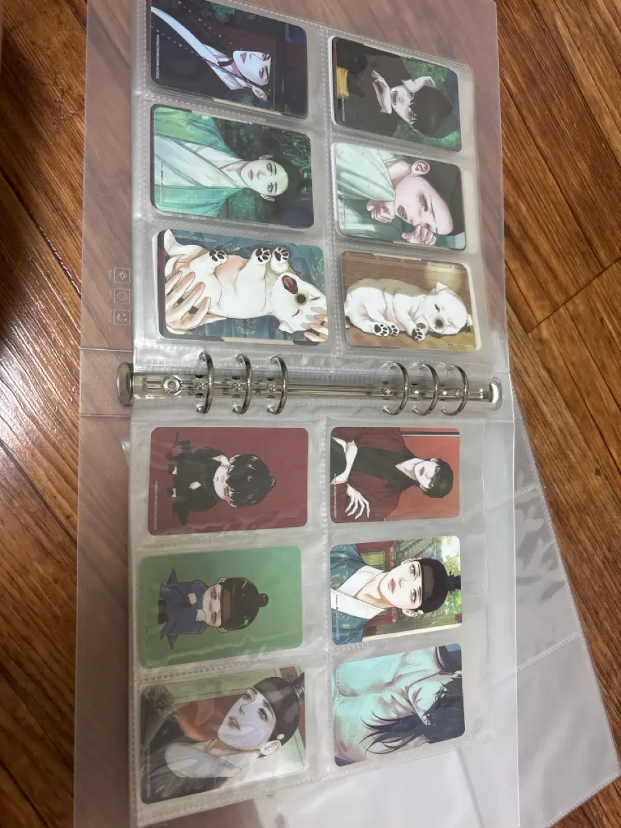 모펀 귀야곡 방문 포토카드 방문포카 드볼 풀셋