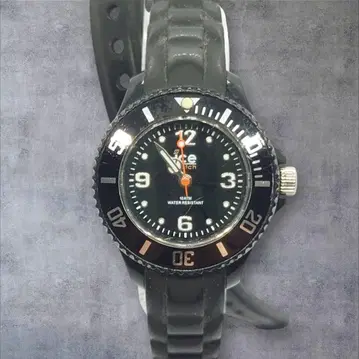 ICE-WATCH 더블 밴딩 손목시계 다이버즈풍 블랙 여성용