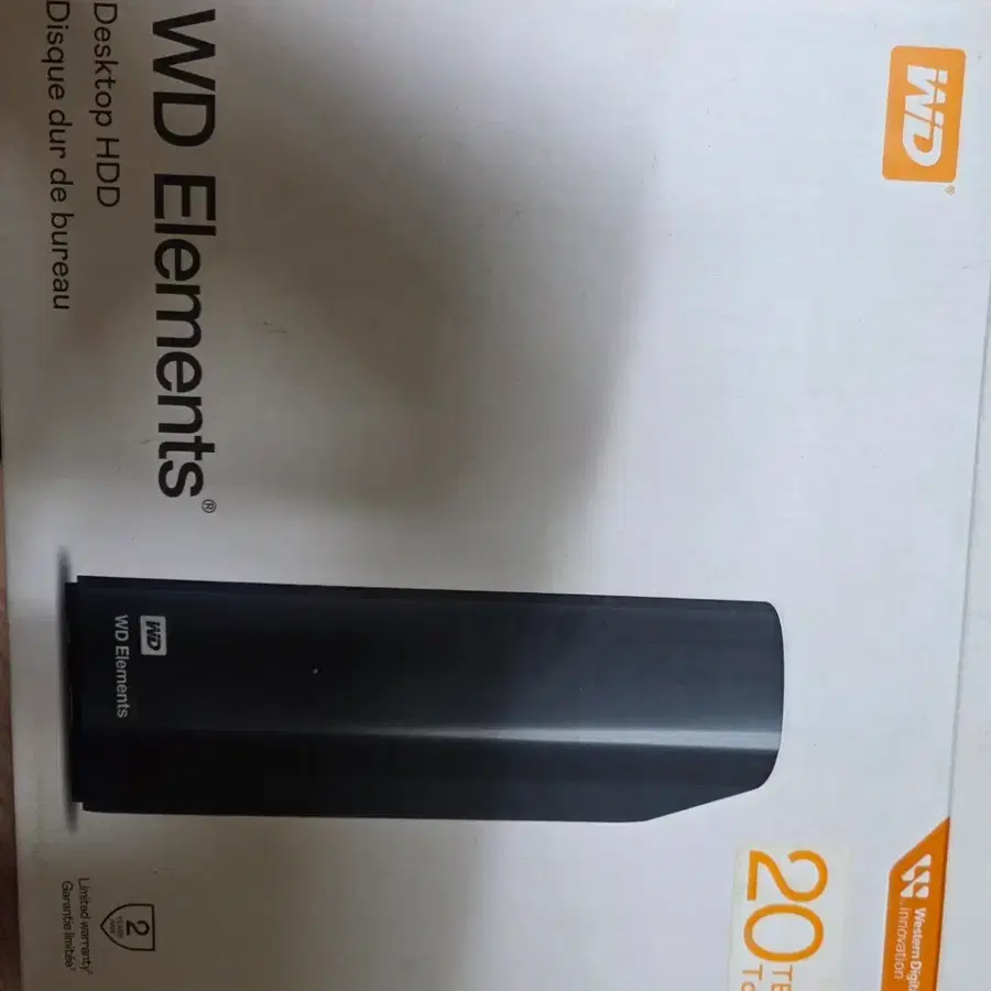 WD Elements 외장하드 20TB