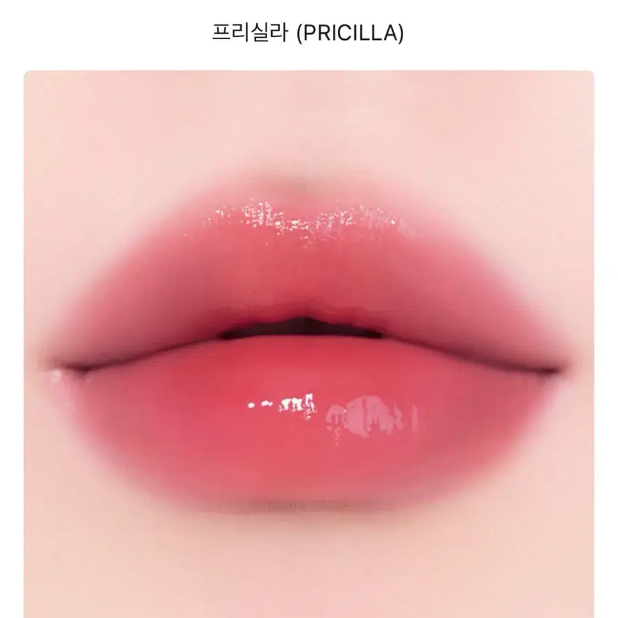 새상품)네이밍 글로이 하트 립 틴트 프리실라