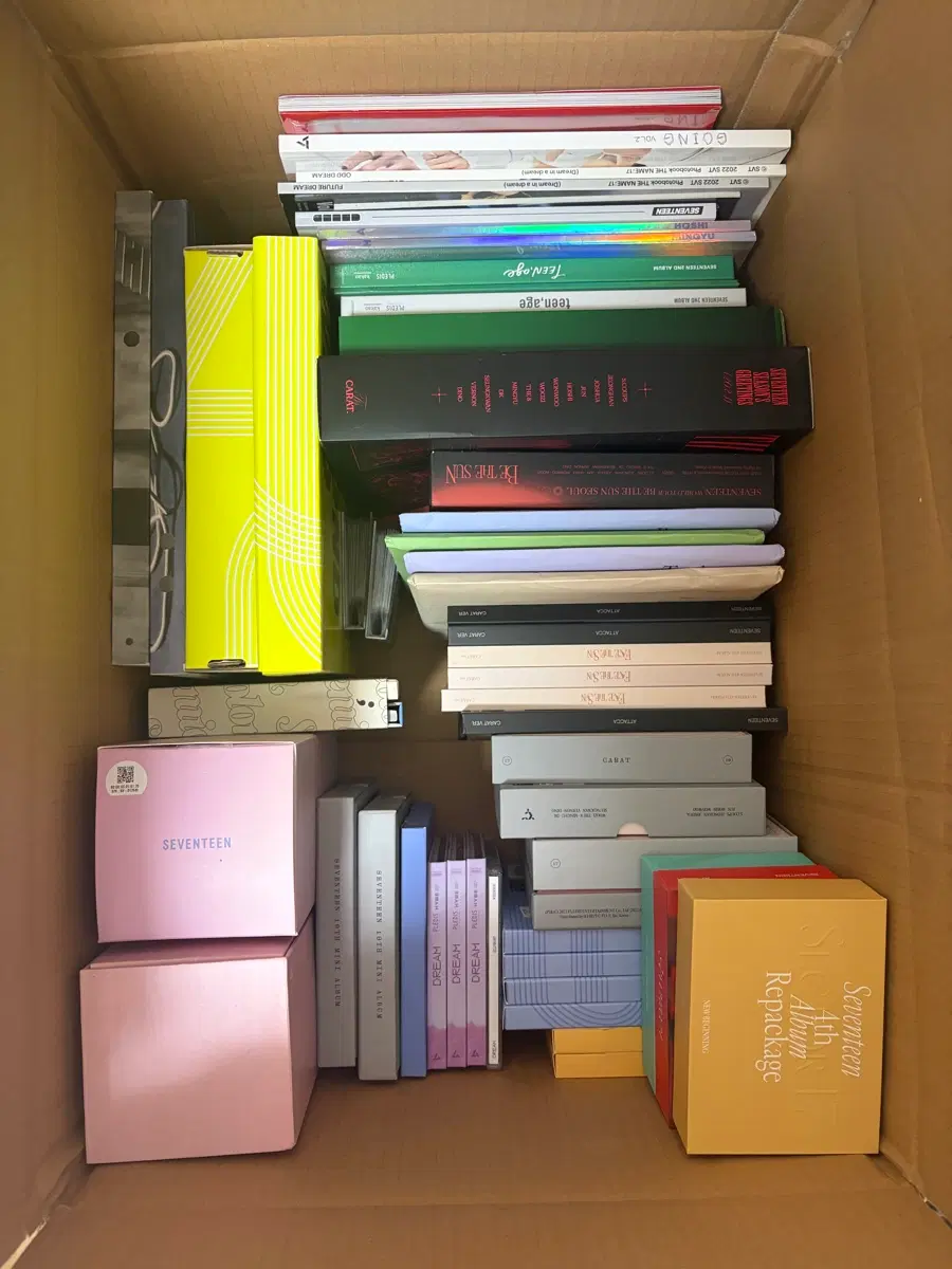 [급처] 가격제안 환영합니다! 세븐틴 굿즈 정리 세븐틴 굿즈 대량 일괄 응원봉 캐럿랜드 인더숲 앨범