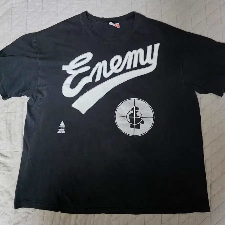 [XL] 90s 퍼블릭 애너미 91 TARGET 빈티지 밴드티 랩티