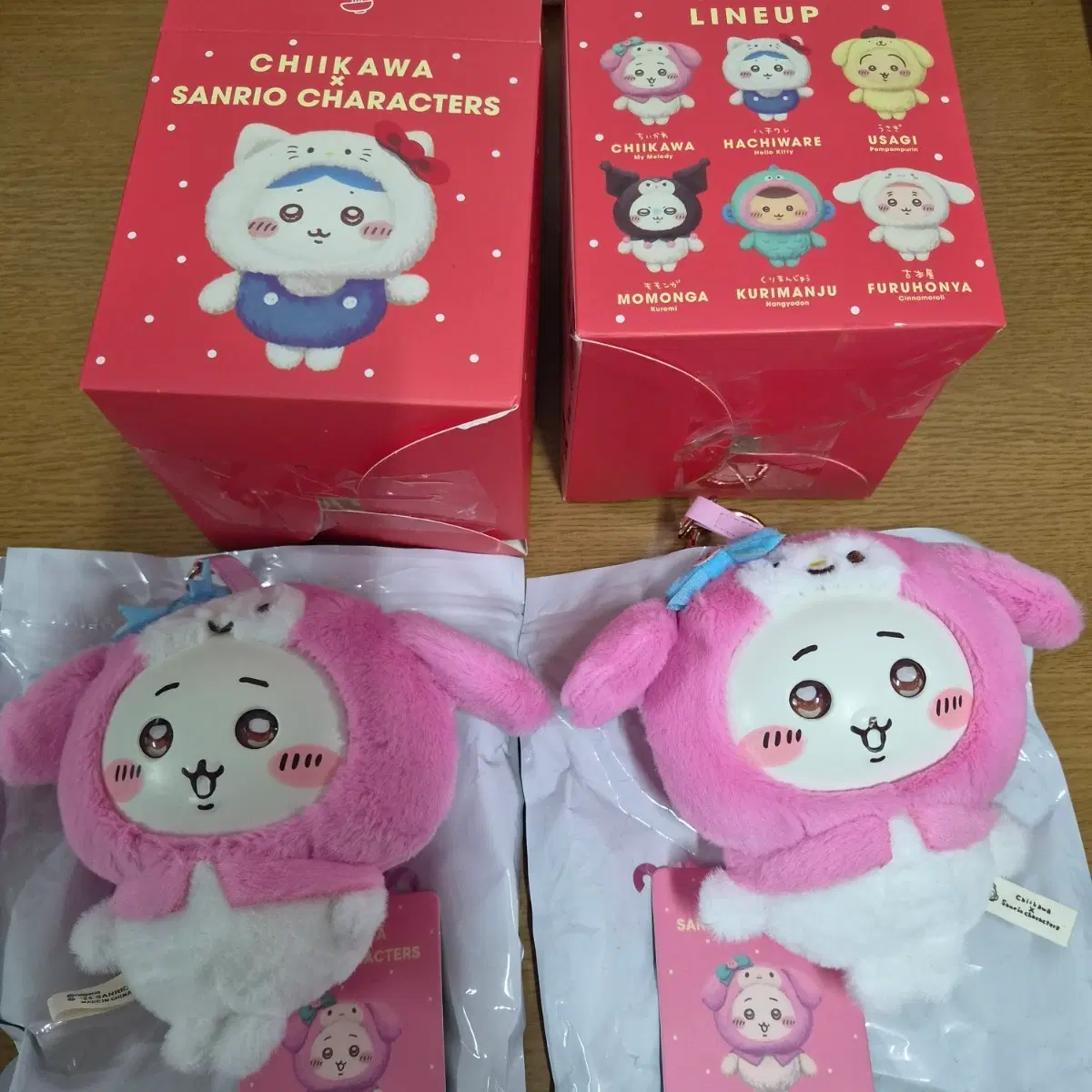 치이카와X산리오 콜라보 인형 - 치이카와 판매(인형뽑기 상품)