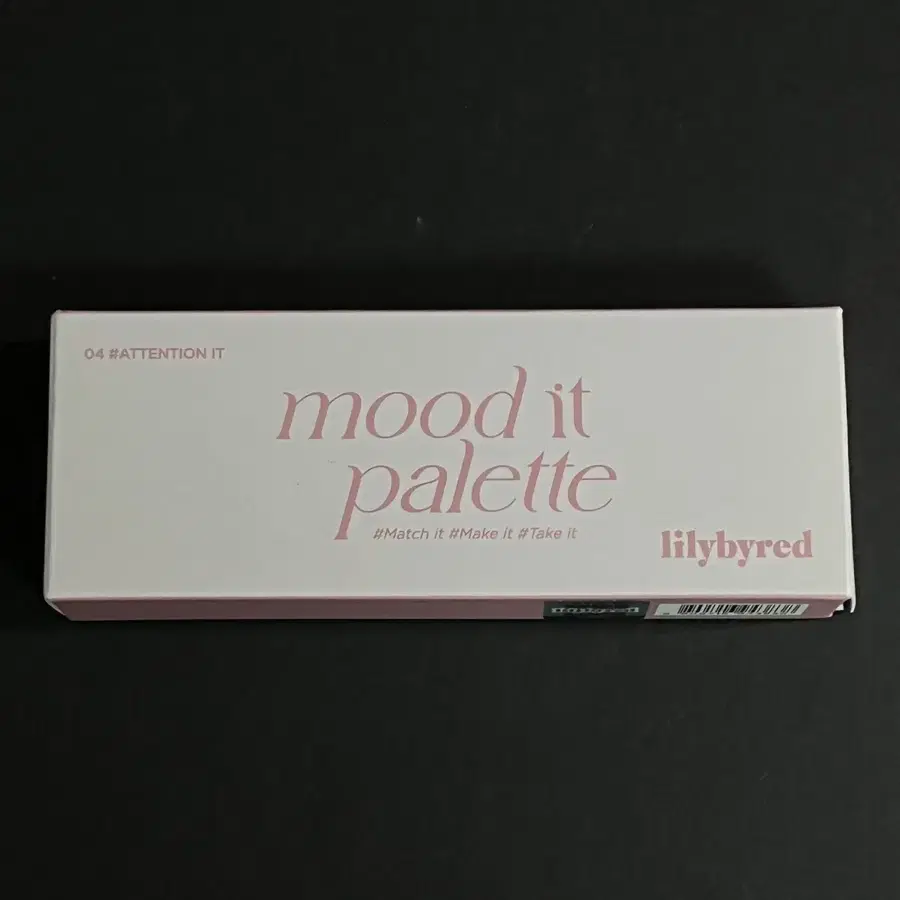 릴리바이레드 무드잇 팔레트 04 어텐션잇 새상품