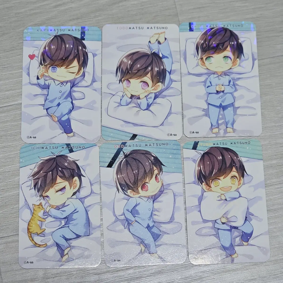 오소마츠상 카드텍