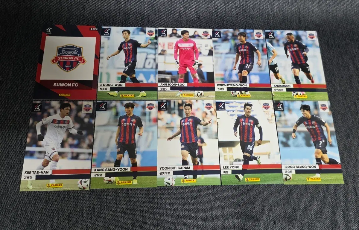 2024 K리그 파니니 수원 FC 카드 20장 일괄