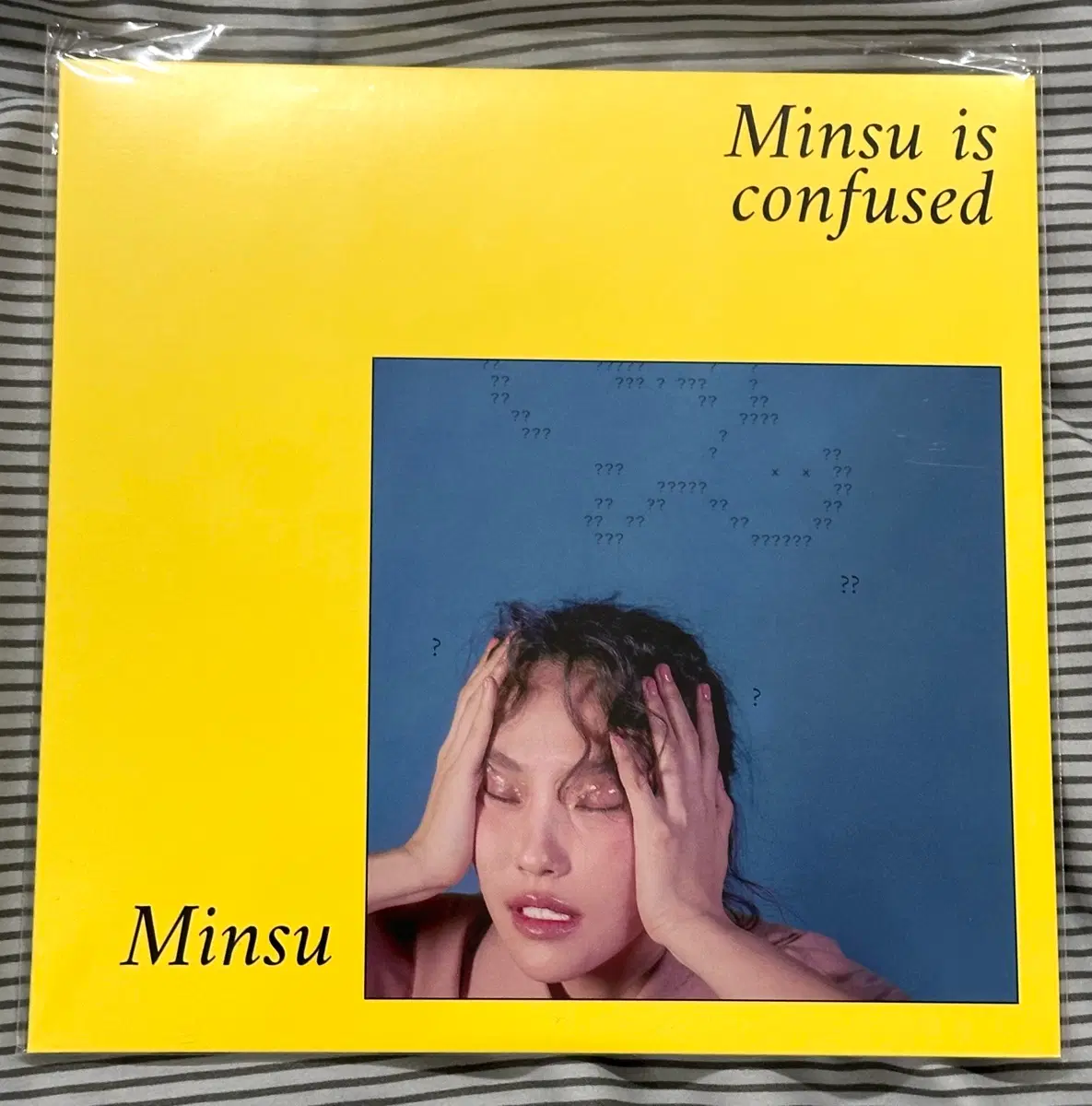 민수 민수는 혼란스럽다 7인치 lp vinyl 엘피 음반 앨범