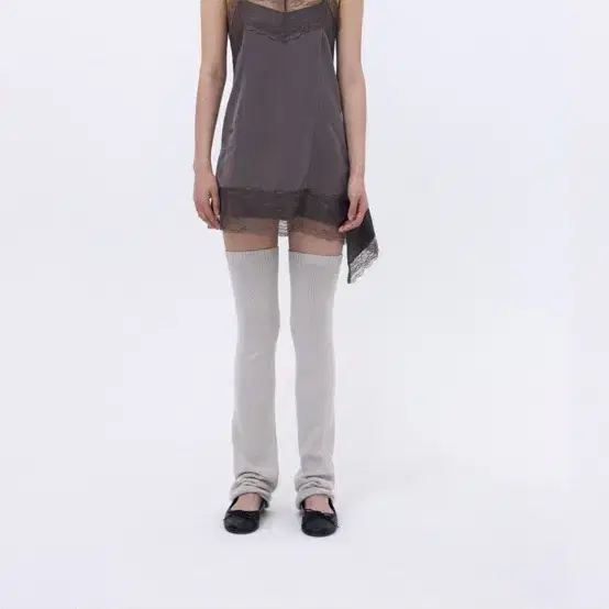 구해요))Cerric 세릭 diagonal lace dress 브라운 구해요!