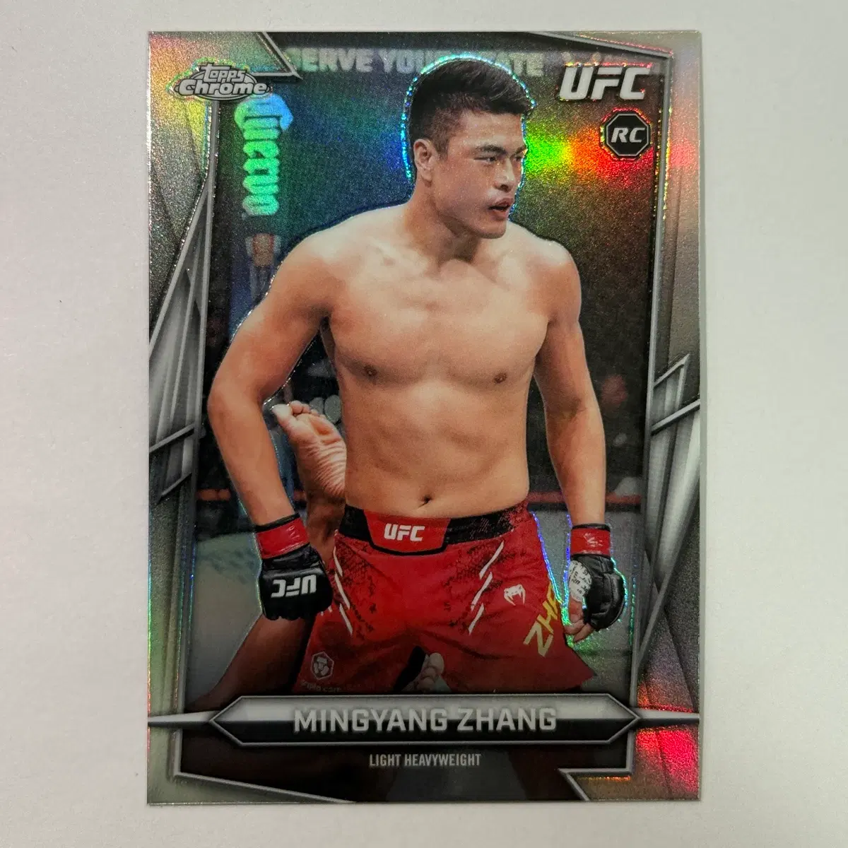 [루키] UFC 라이트헤비급 장밍양 루키 리플렉터 탑스크롬 UFC 카드