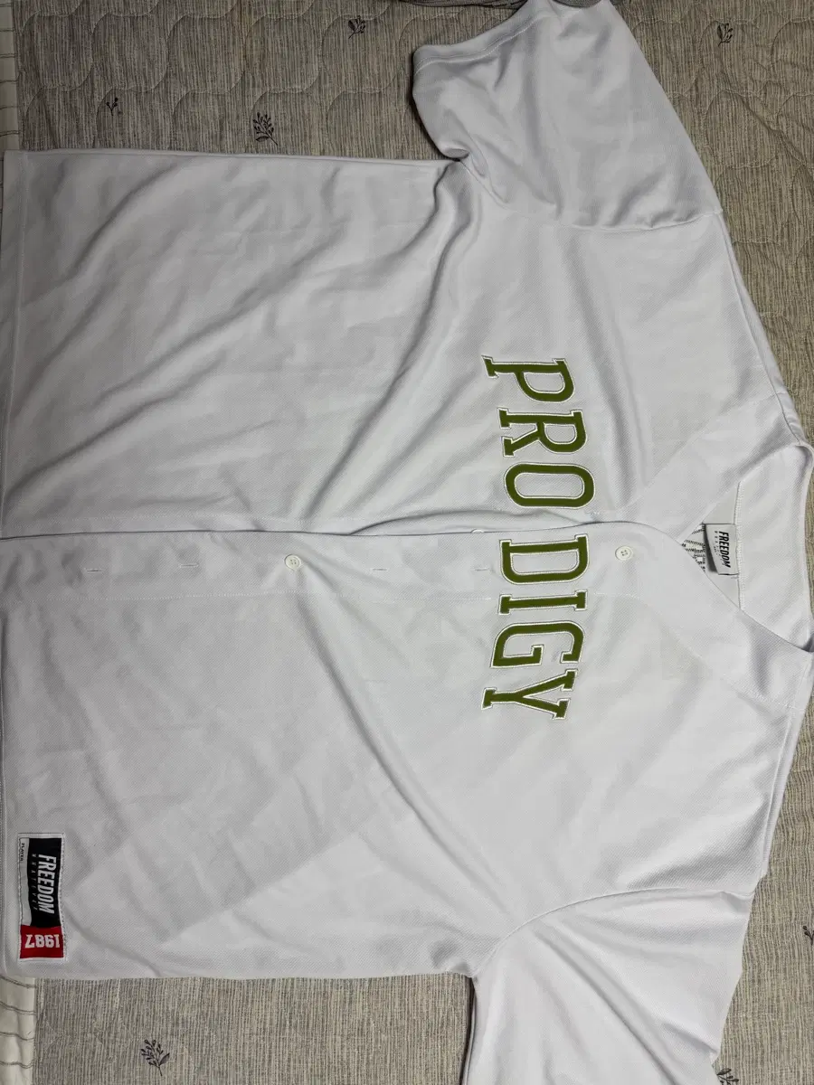 프리덤 4xl 프로디지 키온 야구 유니폼 화이트