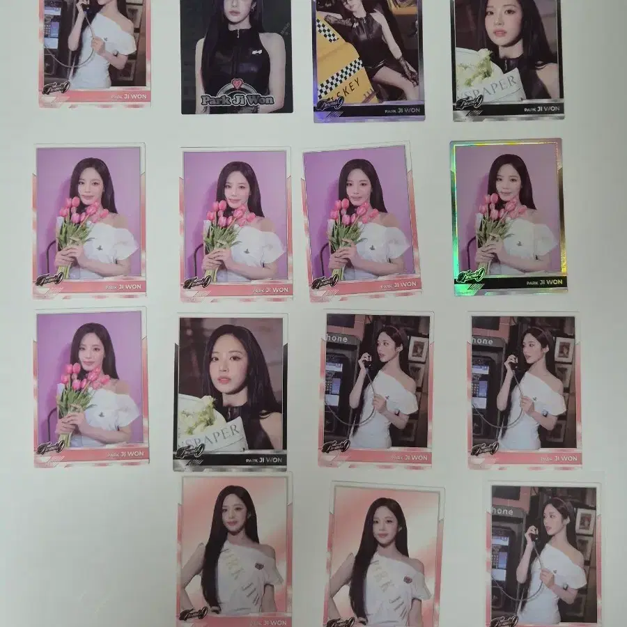 프로미스나인 테레카 박지원 카드 15장 일괄 판매