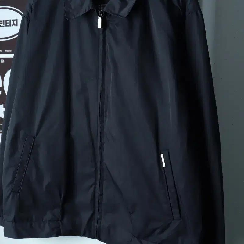 (XL) 브랜드빈티지 집업 바람막이 점퍼자켓 블루종 네이비-H39036