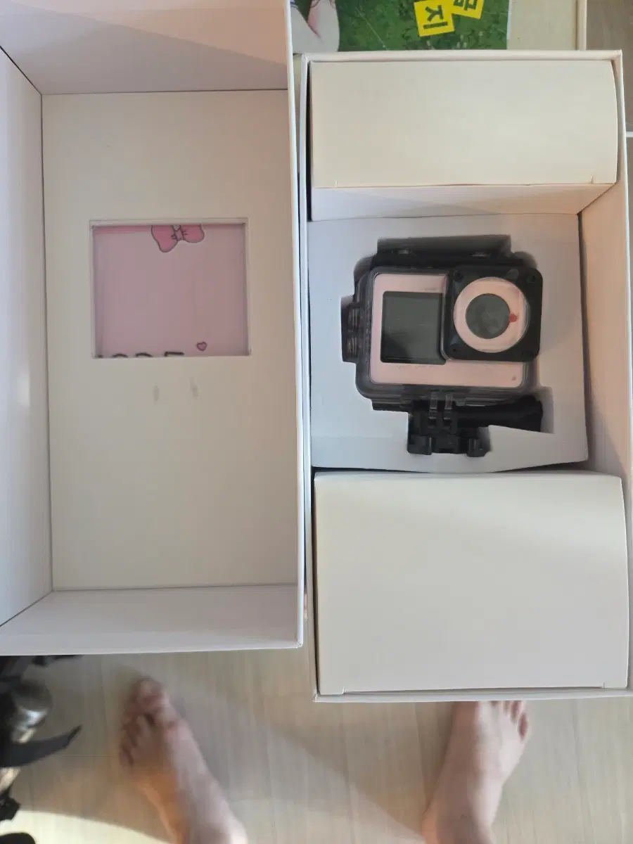 (UPRO) 유프로 프리미엄2 4K 컬러핏 액션캠 128GB 핑크