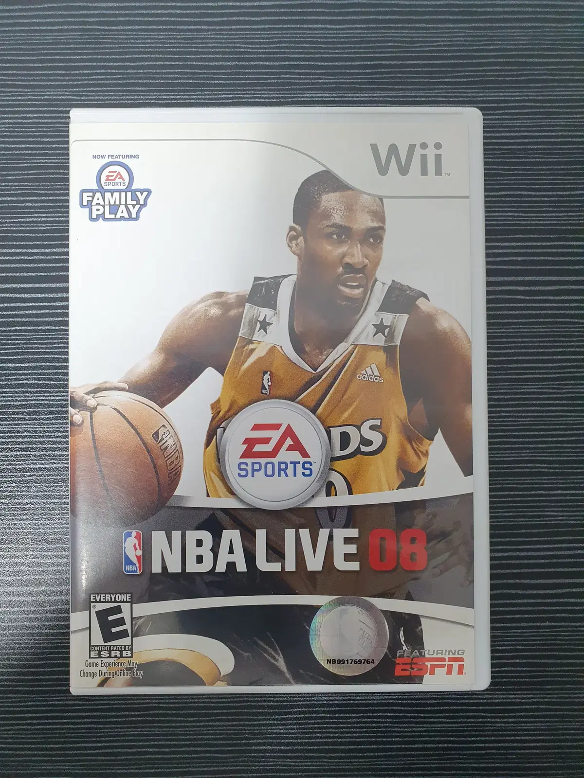닌텐도 wii 위 NBA LIVE 08 북미판