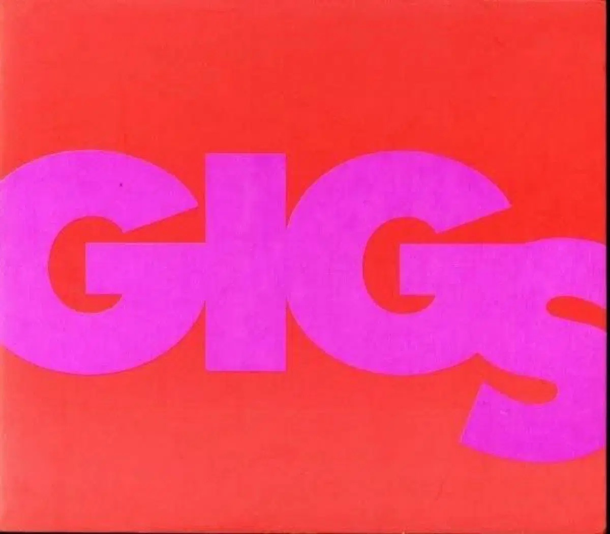 GIGS 긱스 1집 앨범 시디 CD