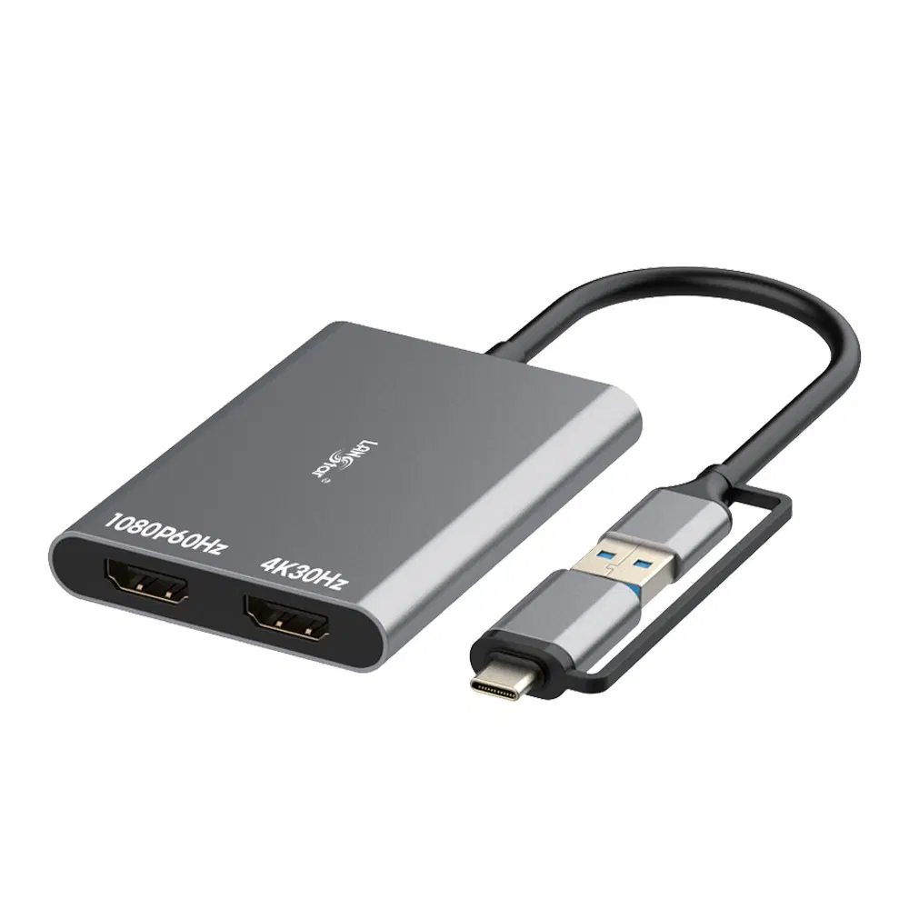 [딜러직판가/새상품]USB to HDMI 듀얼 모니터 컨버터