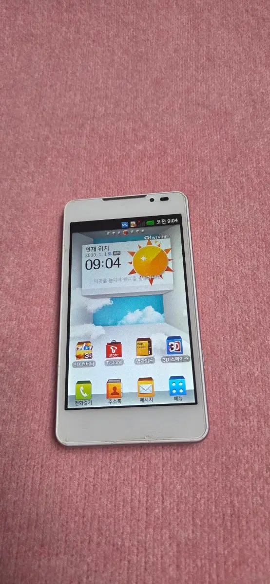 LG-SU870 옵티머스3D큐브 정상 500만화소 디카 대용