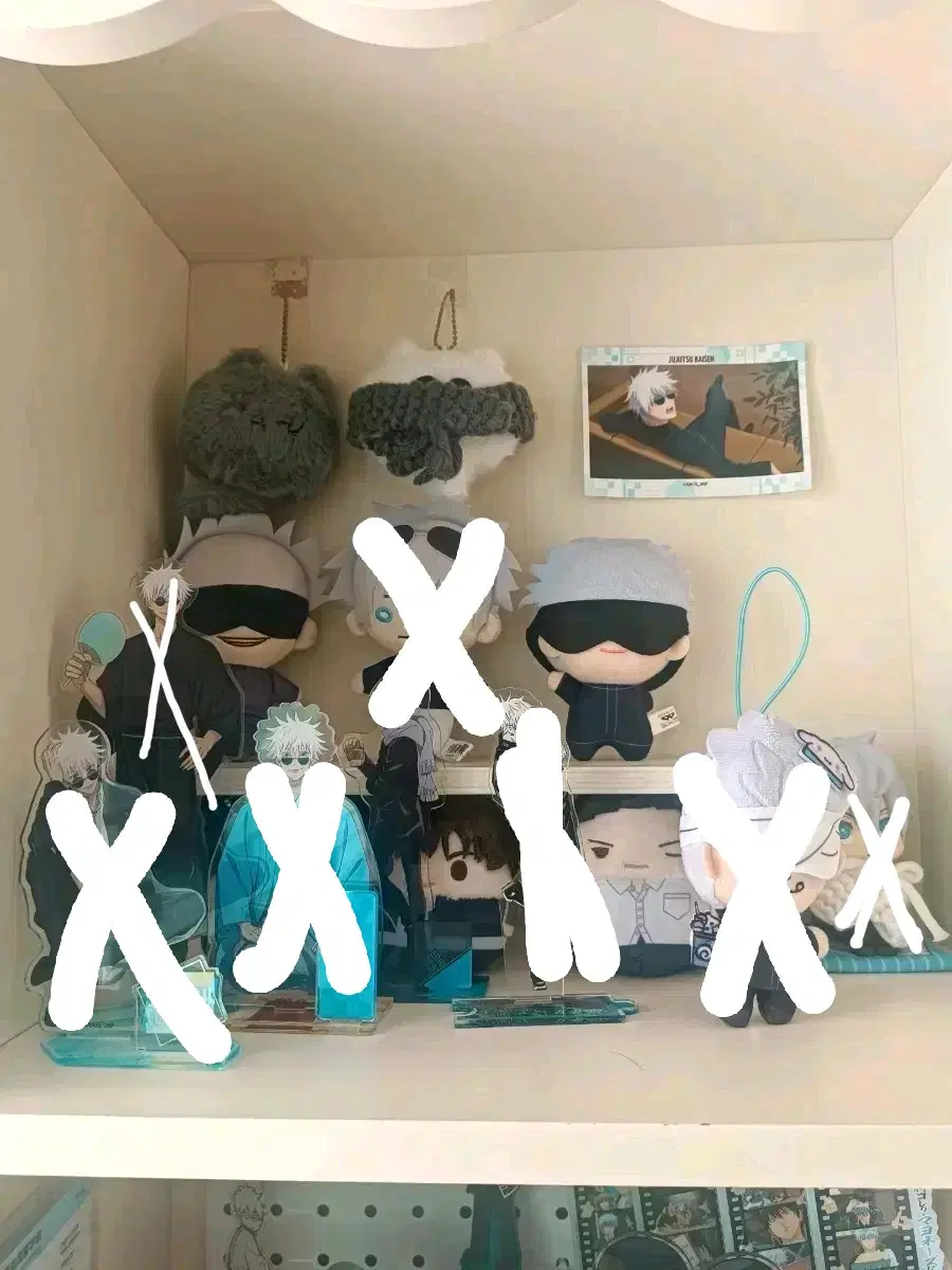 주술회전 고죠 인형 아크릴
