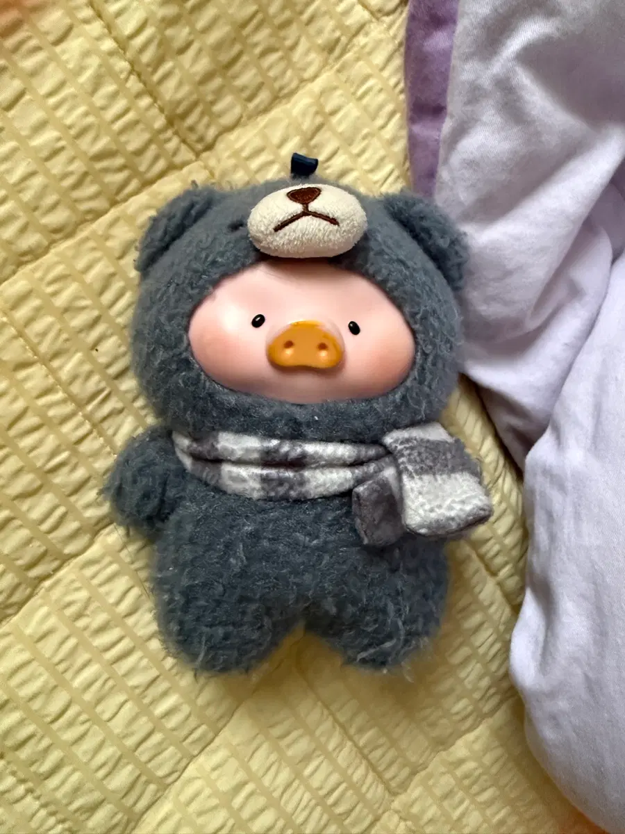 그레이 곰 인형 귀여운 돼지