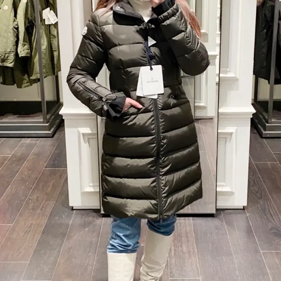 정품 몽클레어 베투롱 롱패딩