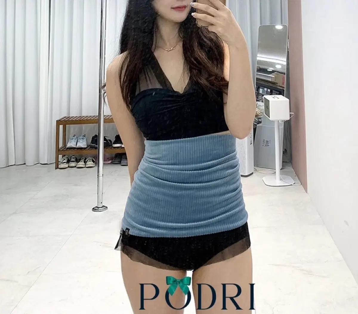 포리즈폴웨어 커버업 폴댄스복 웜업 발레커버업