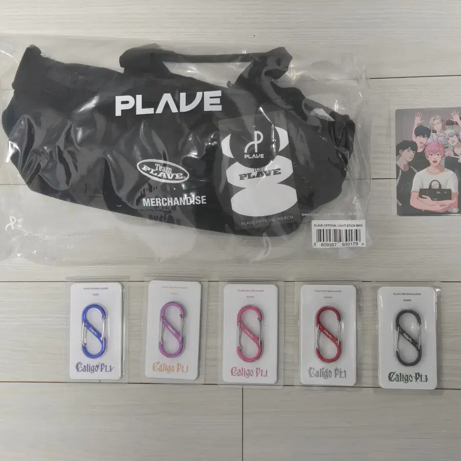 플레이브 대쉬 카라비너 응원봉가방