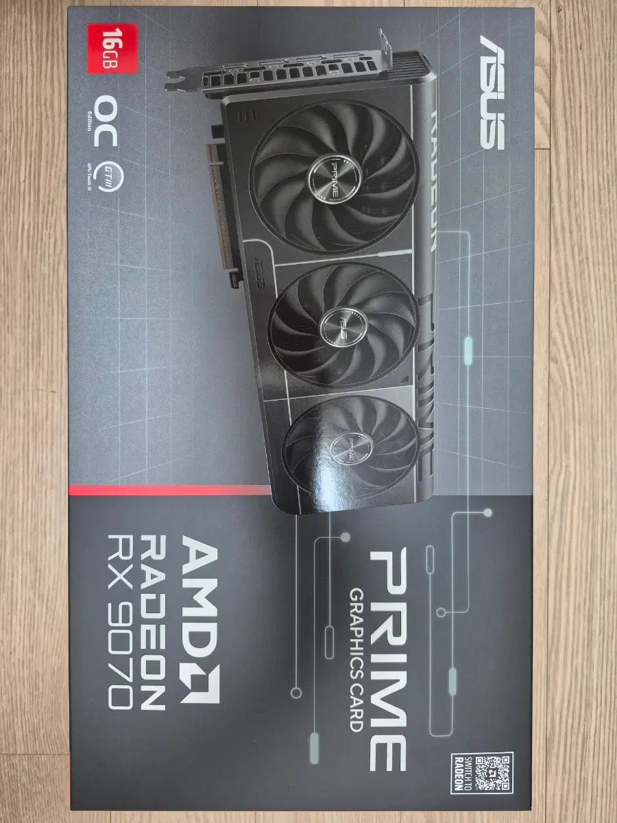 ASUS 라데온 RX 9070 밀봉 새제품 (귀무자 쿠폰포함)
