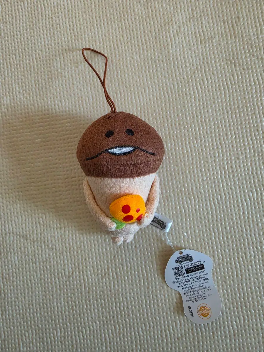 나메코 버섯 인형 키링