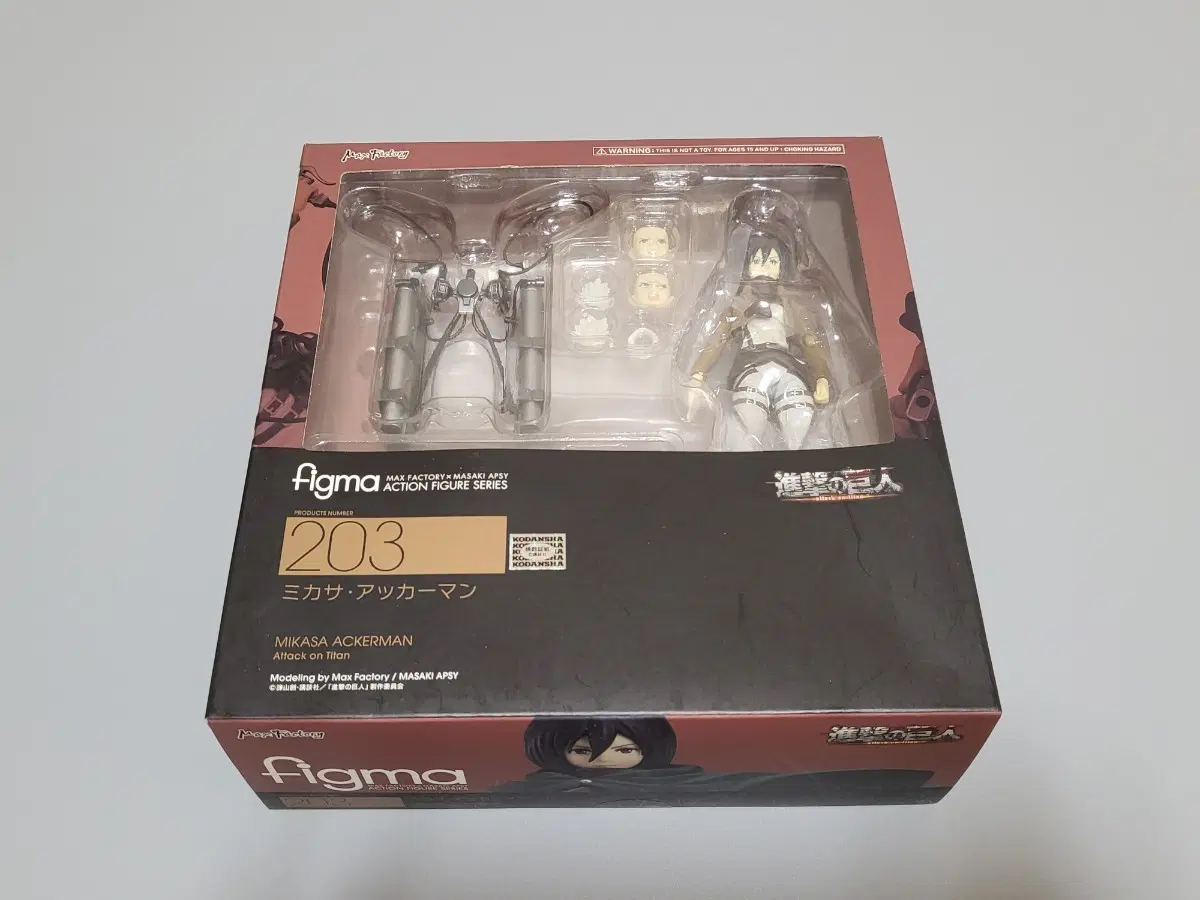 (하자)진격의 거인 미카사 figma 피그마 피규어