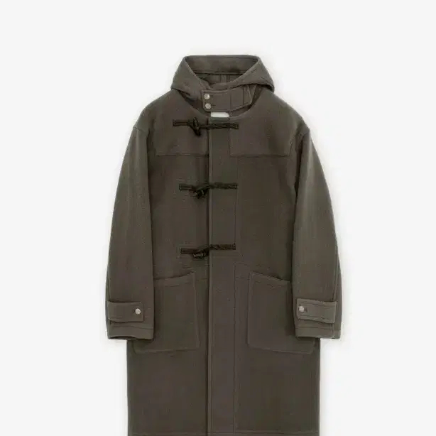브라운야드 더플코트 24fw 올리즈그레이 4사이즈 팝니다