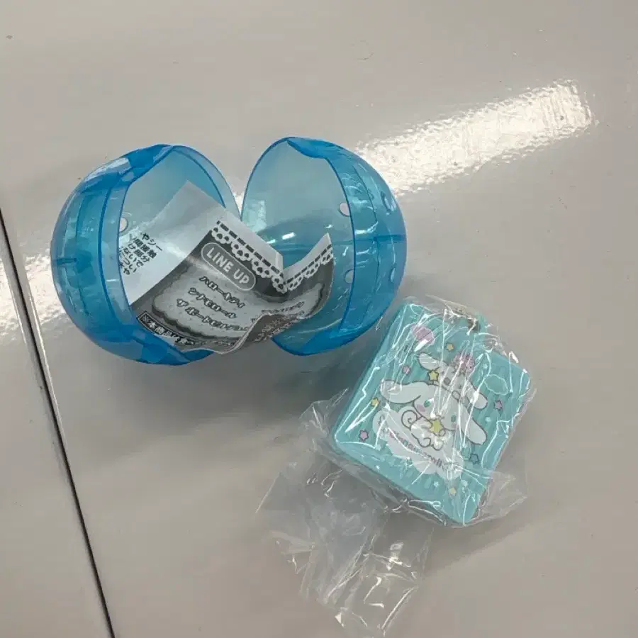 산리오 쿠키 캔 키링 참 가챠 시나모롤 봉지 미개봉