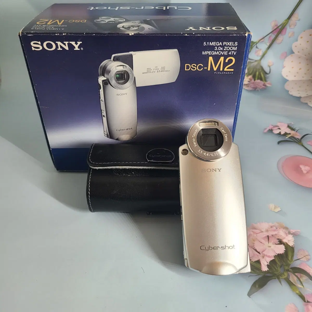 소니 사이버샷 dsc m2 캠코더 디카 (빈티지 카메라)
