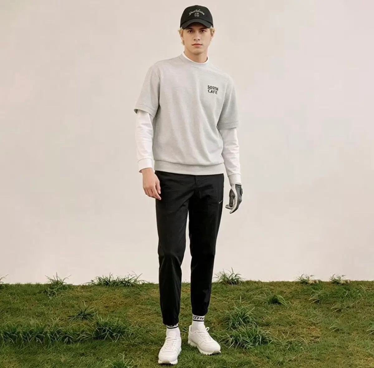 사우스카페 남성 골프 조거팬츠