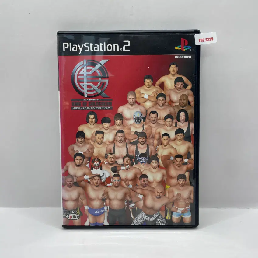 [일판] PS2 킹 오브 콜로세움 ~신일본 X 전일본 X 뱅크 크러스 디스크~ (2235)