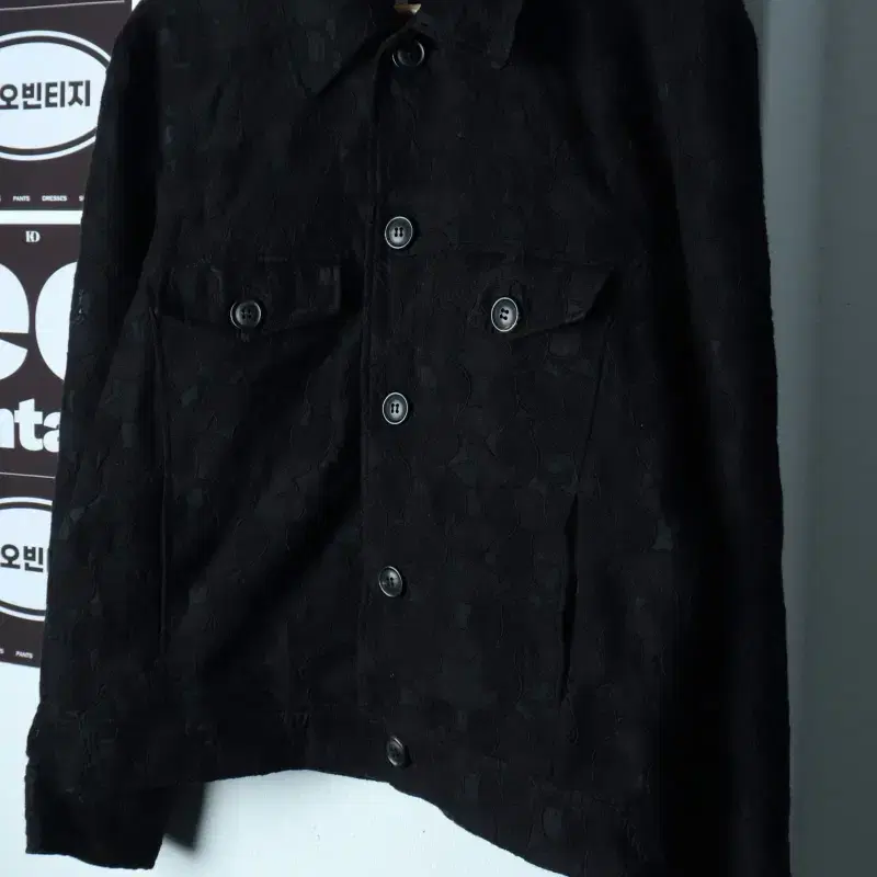 (XL-2XL) 노이어 집업 바람막이 점퍼자켓 플라워 자수-H39102