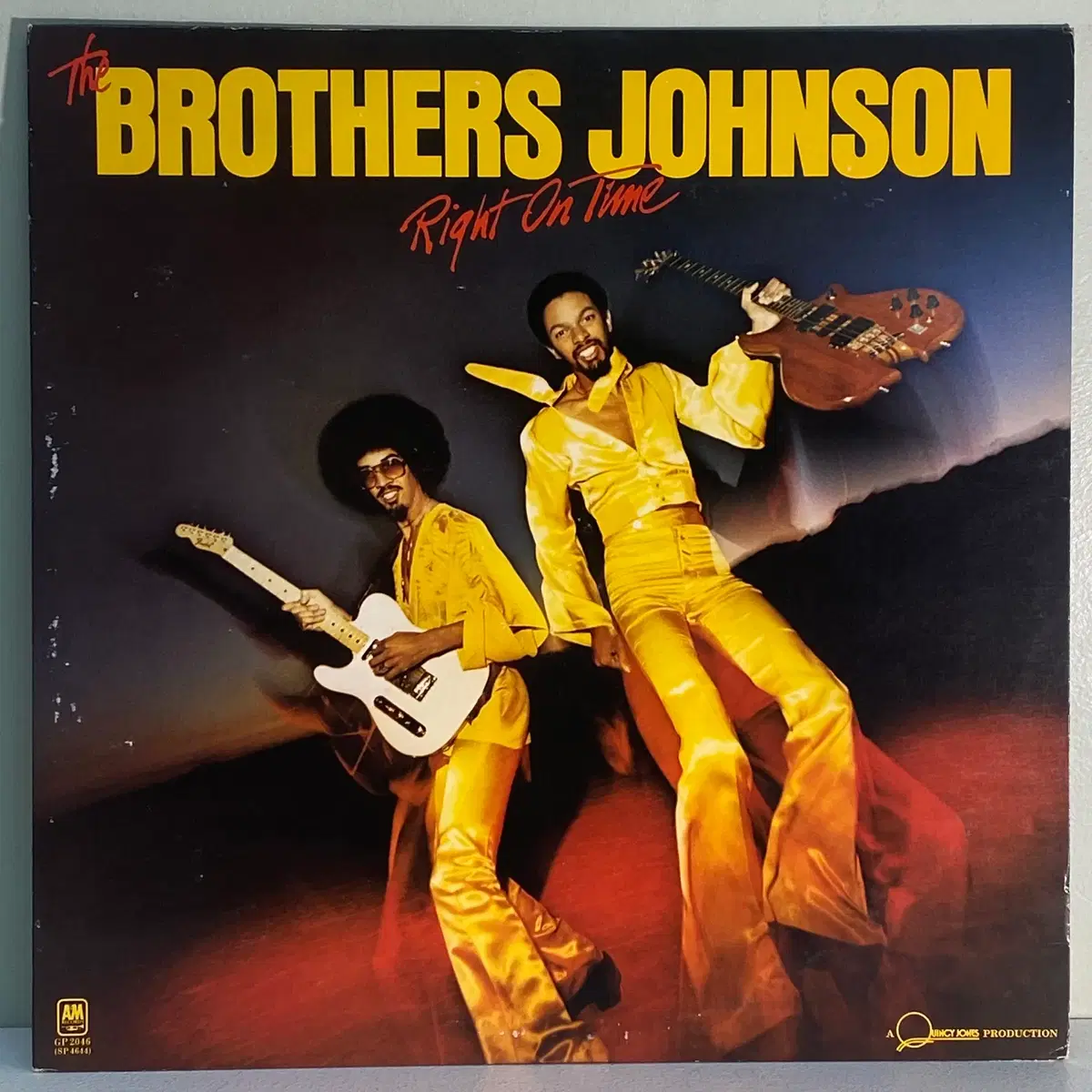 (수입중고LP-소울/훵크) The Brothers Johnson -Right On Time