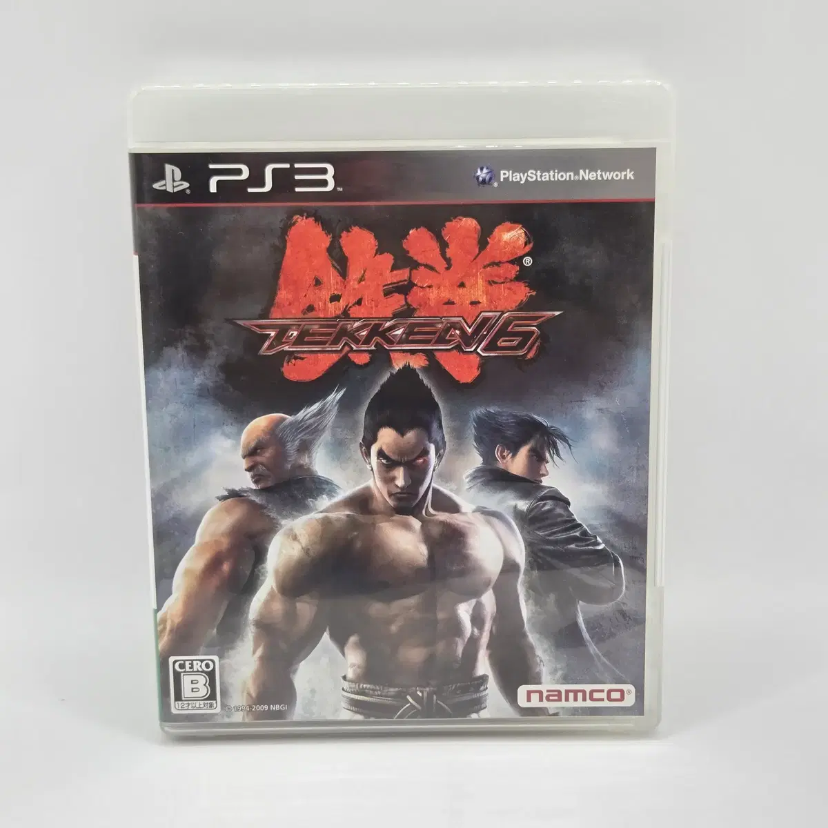 PS3 (일판) 철권 6 일본판 플스 플3 플스3 중고 타이틀 게임 (A2121)