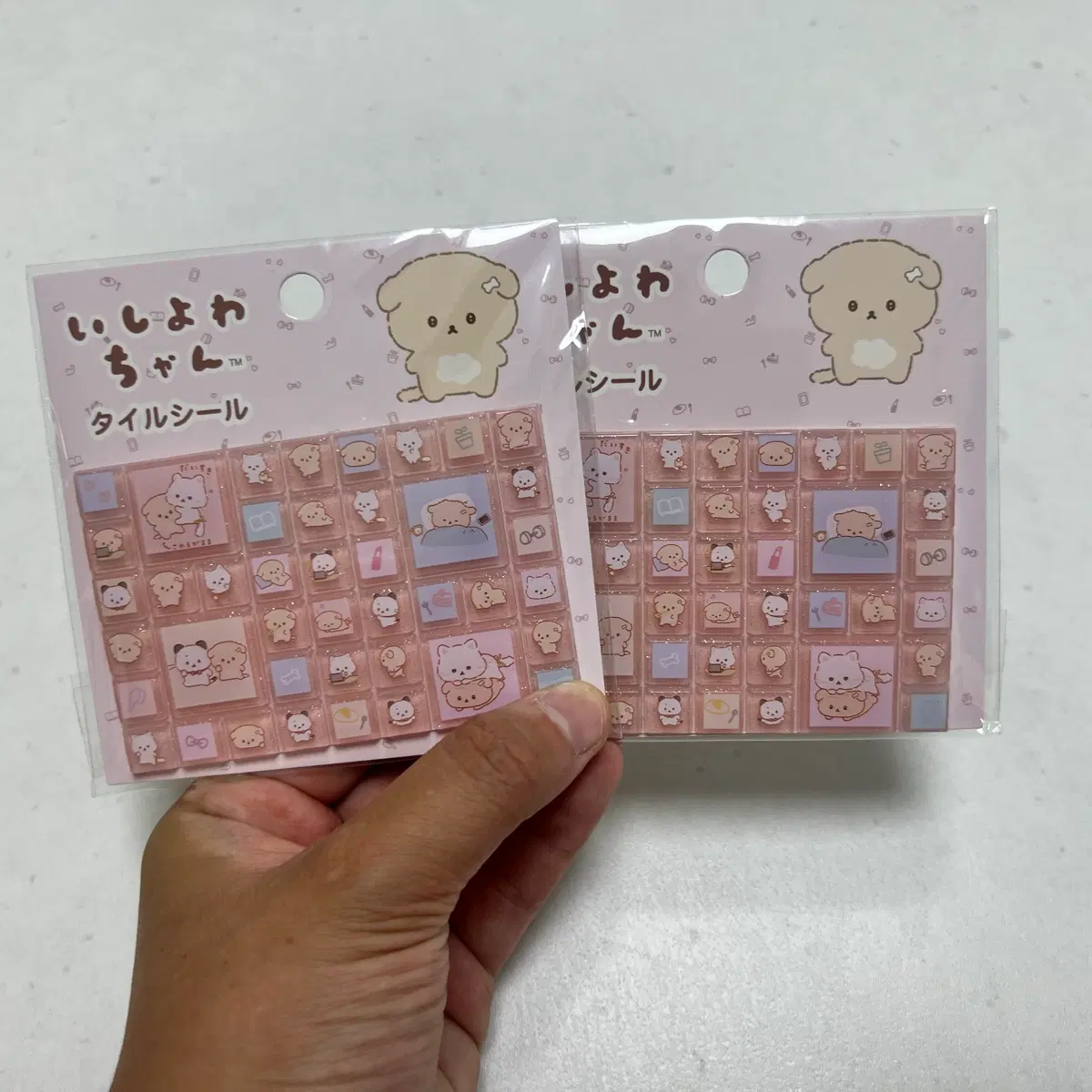 이시요와짱 타일 스티커