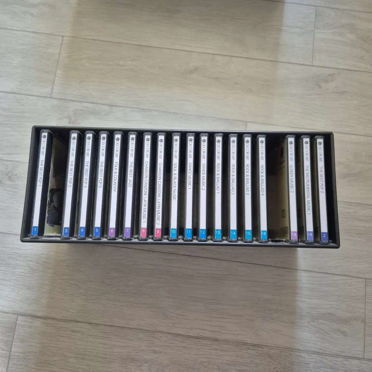 DECOR CD 세트 (팝, 재즈, 락, 댄스, 클래식 등)