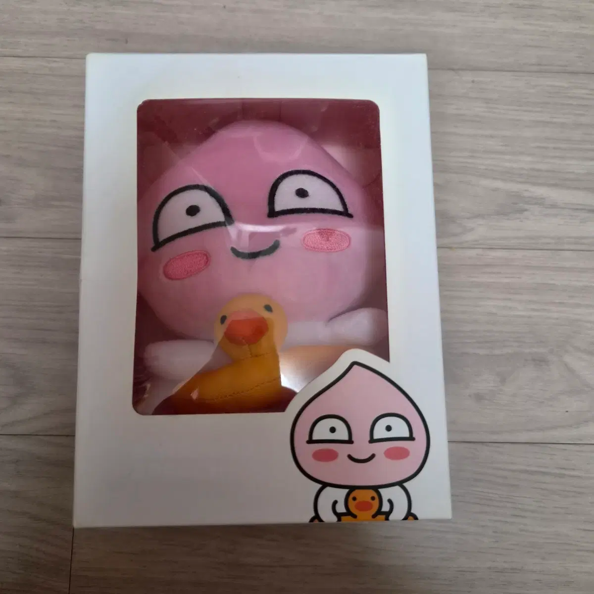 KFC 카카오프렌즈 어피치 오리튜브 인형