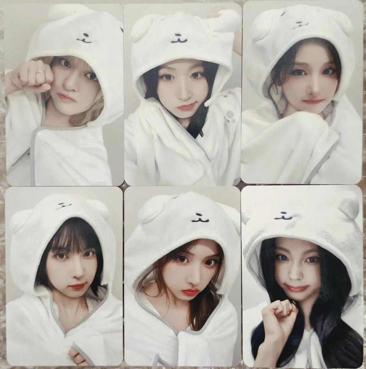 엔믹스 믹뭉이 6종 포카 세트 헤비 세레나데
