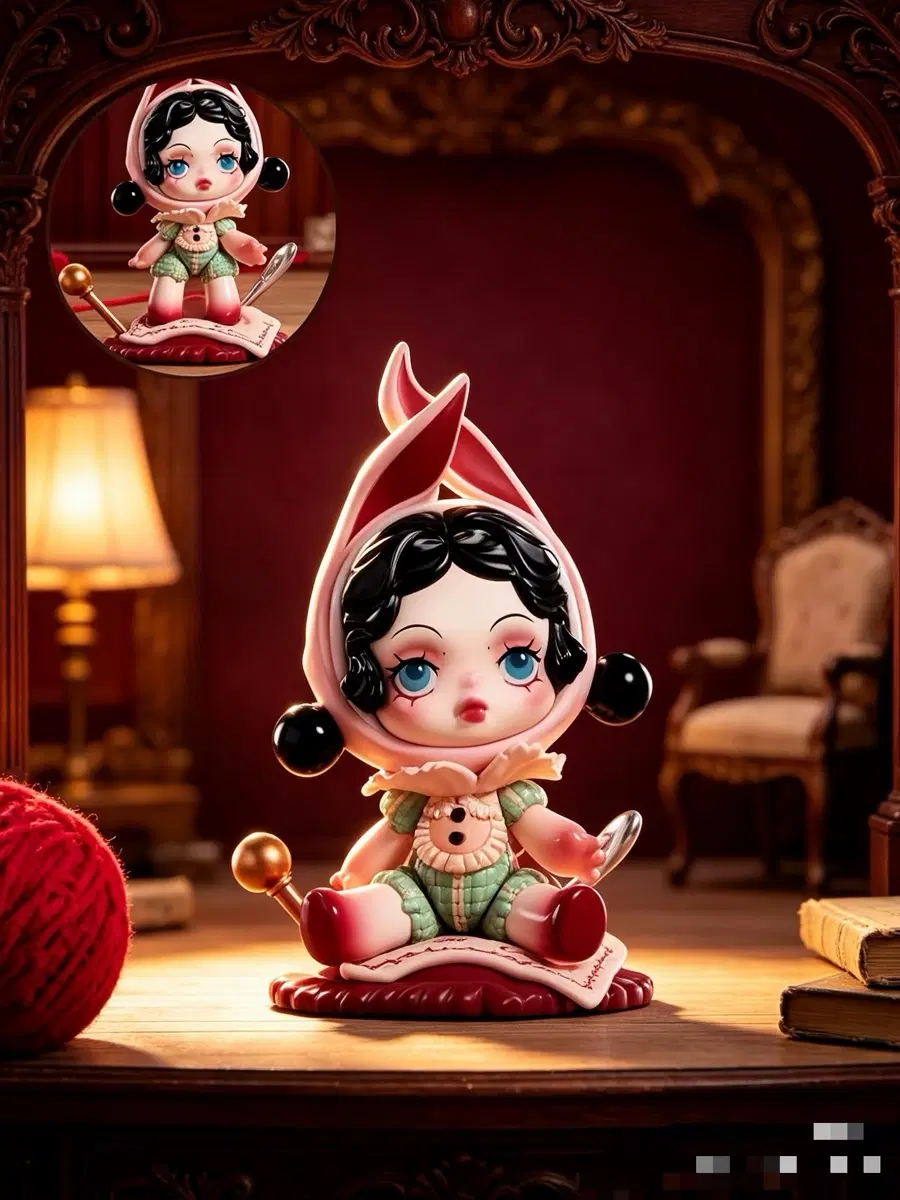 미개봉 팝마트 기묘한 다락방 시리스 스컬판다 The Porcelain Heart
