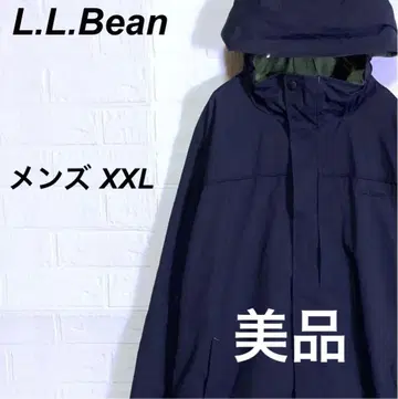 새상품급 엘엘빈 마운틴 자켓 자수 로고 블랙 XXL