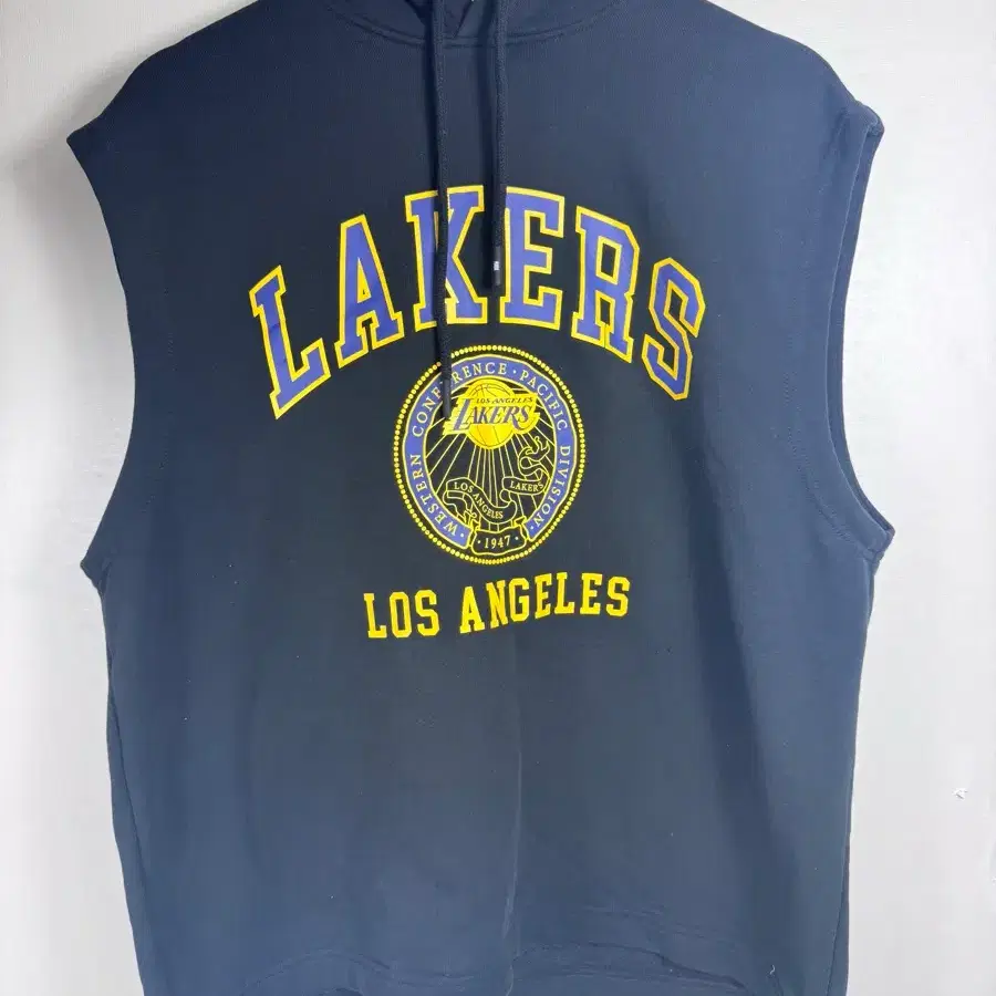 NBA LA 레이커스 민소매 후드티 M (105까지가능)