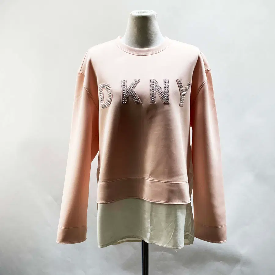DKNY 여성레이어드 티셔츠 핑크 S 진스센스