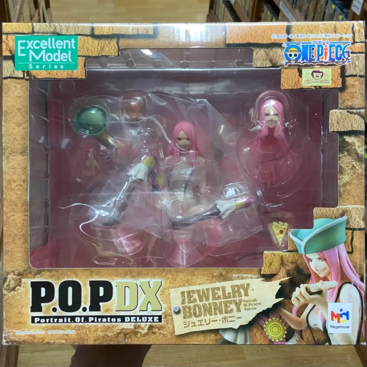 미개봉 원피스 쥬얼리 보니 POP DX 피규어